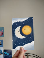 Sun and Moon Print - Glossy