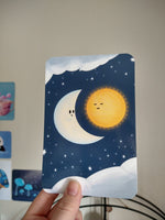 Sun and Moon Print - Glossy