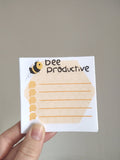 Bee Productive Notepad