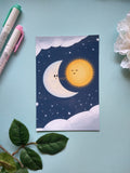 Sun and Moon Print - Glossy